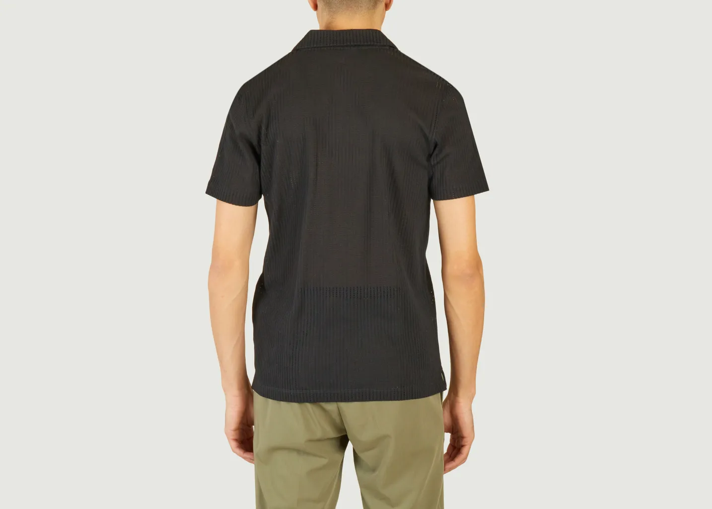 Polo Linear Mesh Sunspel