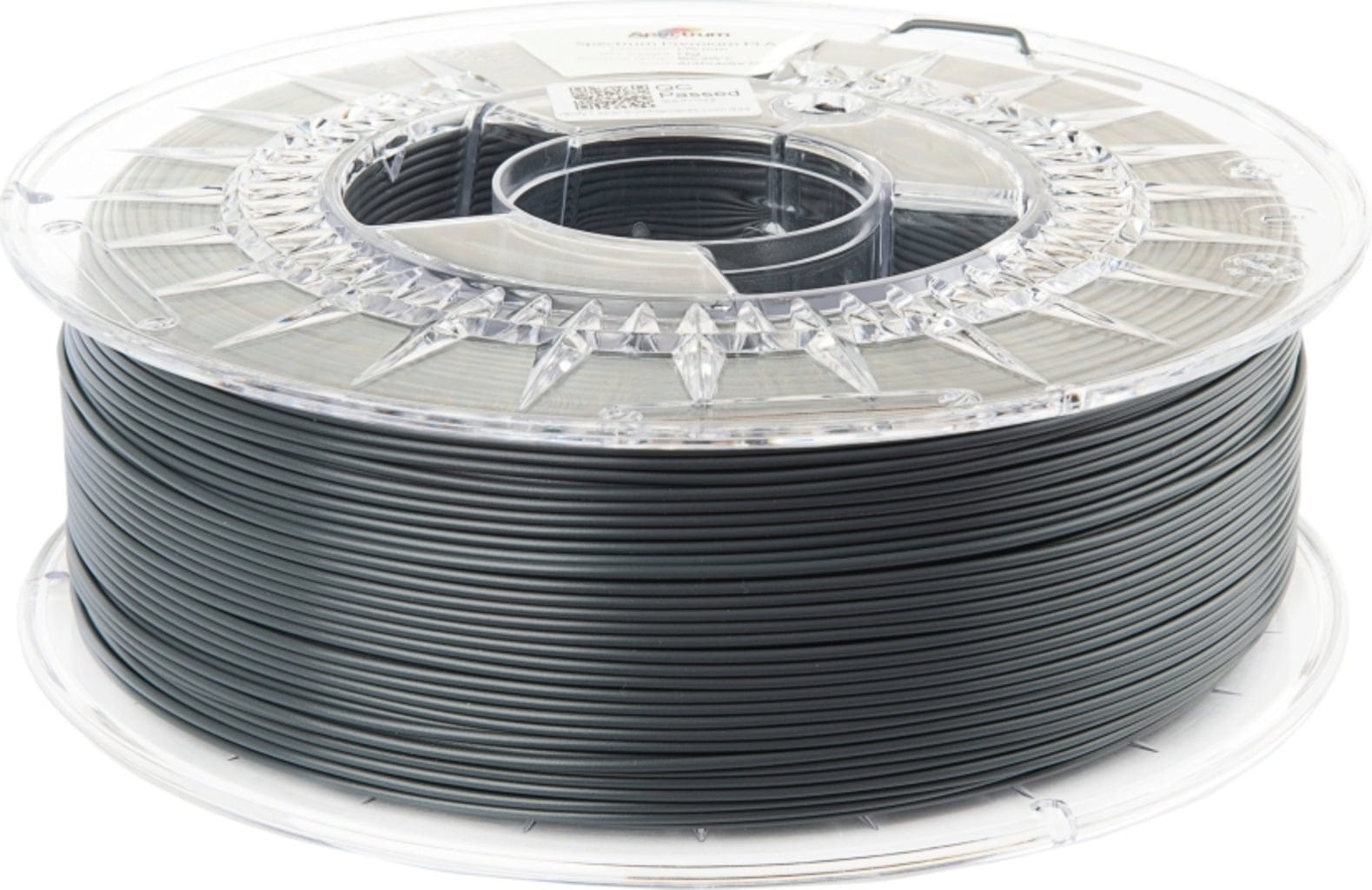 Spectrum  PLA Premium Anthracite Grey, 1,75 mm / 1000 g    Verzugsfreies PLA in guter Qualität