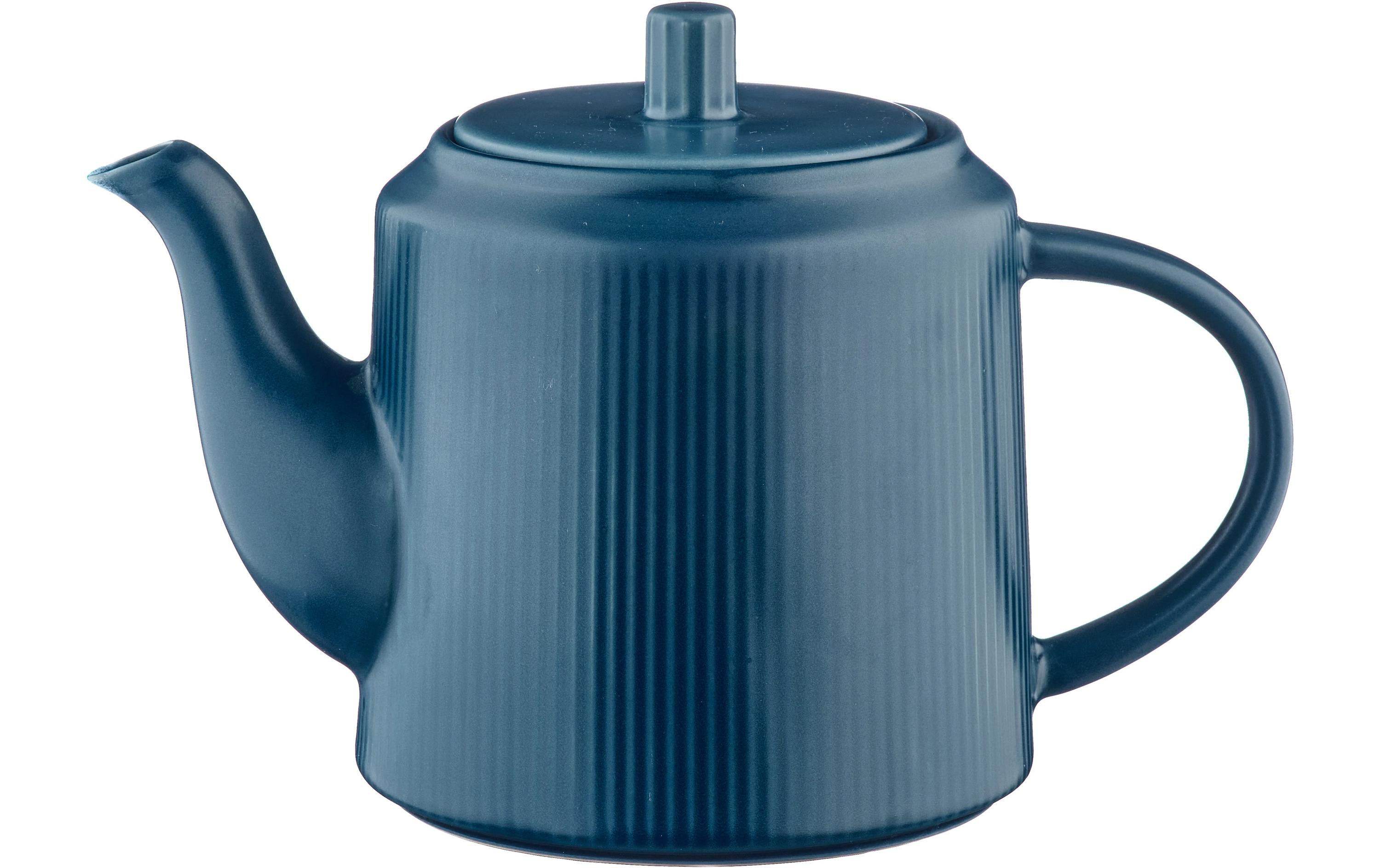Teekanne Scandi, 1.3 l, MarineblauTeekrug und Servierkanne