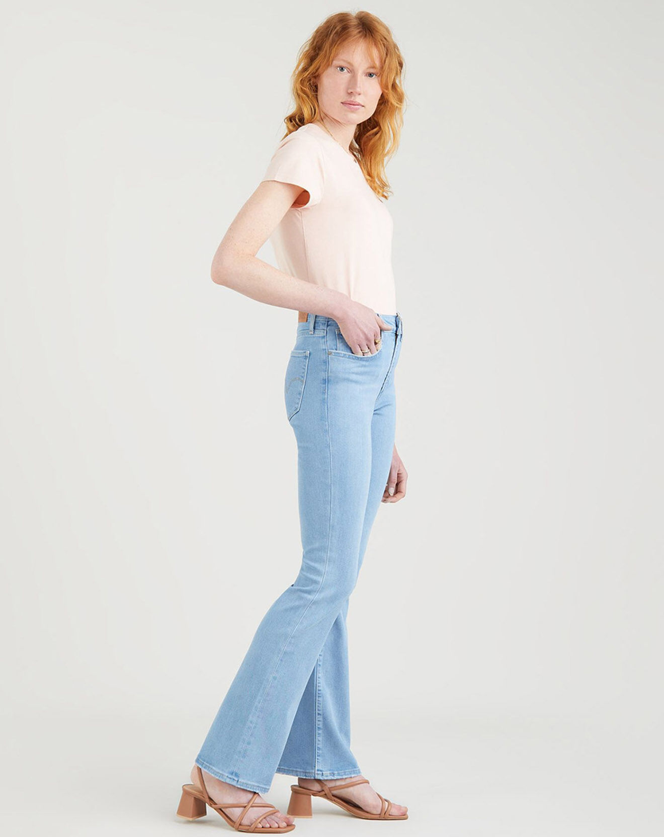 Levi's® Jean 725 high rise bootcut bleu