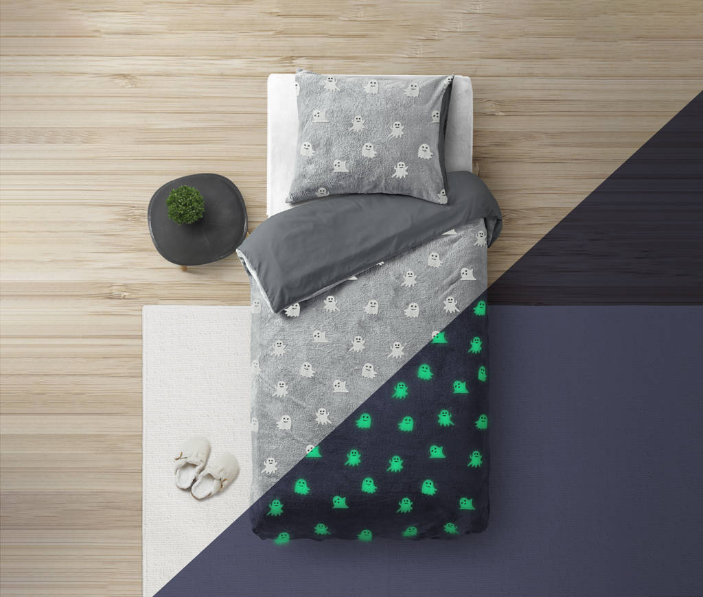 fleece dekbedovertrek 1 persoons (140x220 cm)