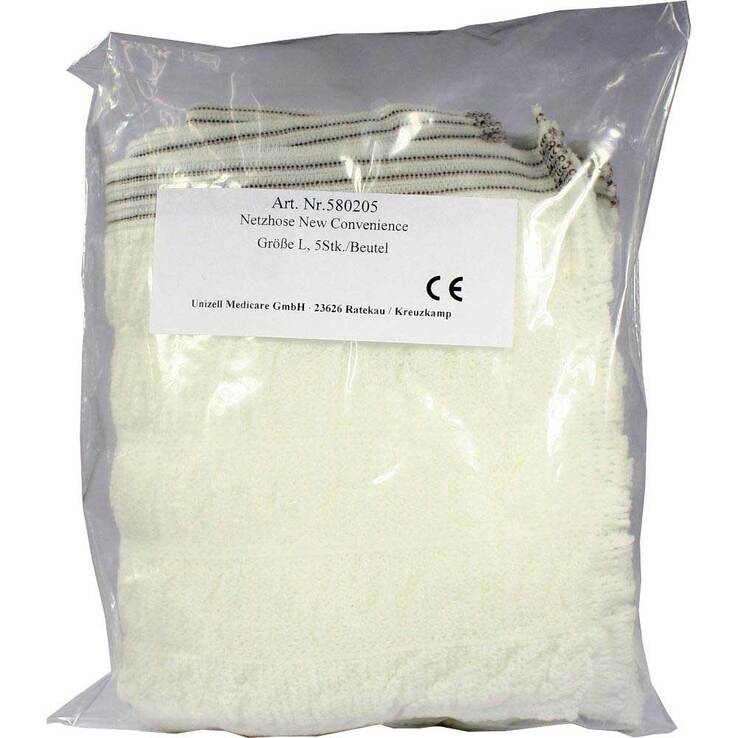 Netzhose Convenience large braun, 5 St