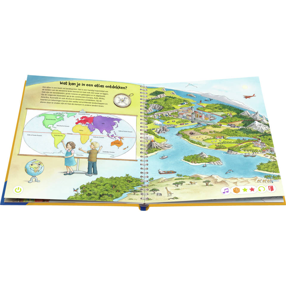 Ravensburger Tiptoi starterset Mijn grote wereldatlas