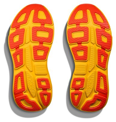 Chaussures Running Hoka Bondi 9 Blanc/Jaune Femme