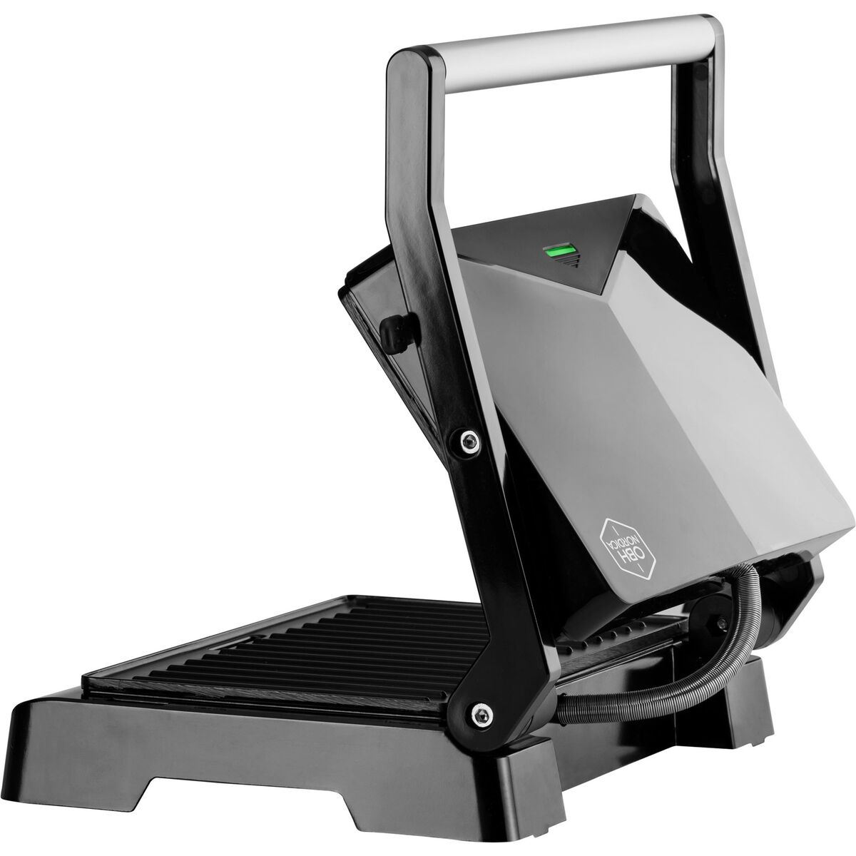 Onyx panini- og sandwichgrill, svart