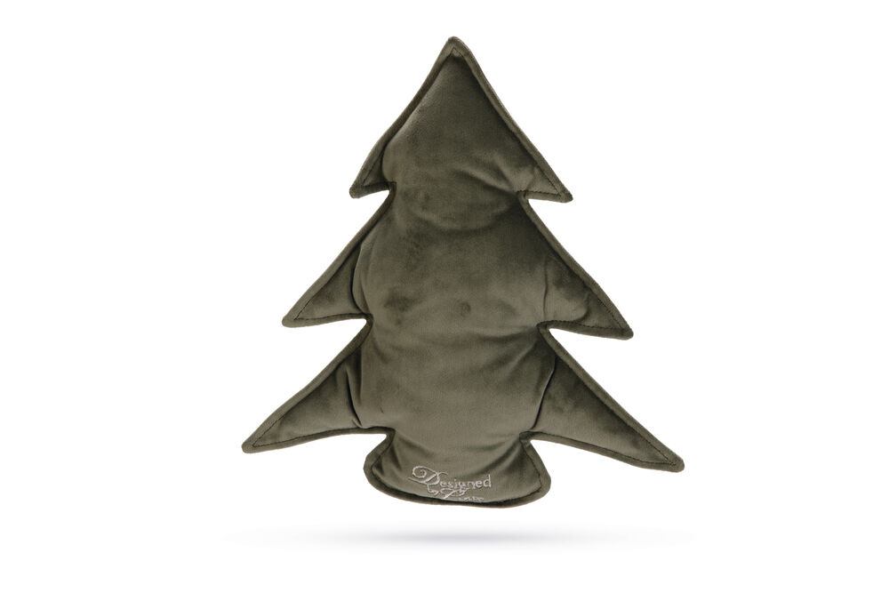 Designed By Lotte Kerstboom Knuffel - Hondenspeelgoed - groen - 27x27x27 cm