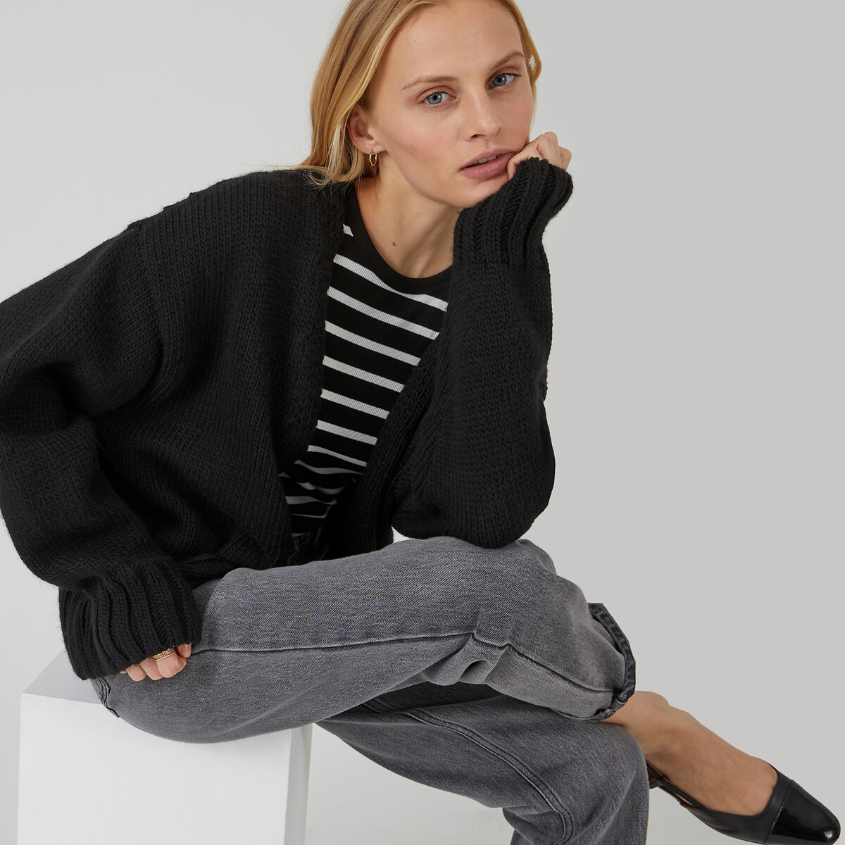 COLEÇÕES LA REDOUTE<br>Colete Cardicool, malha grande