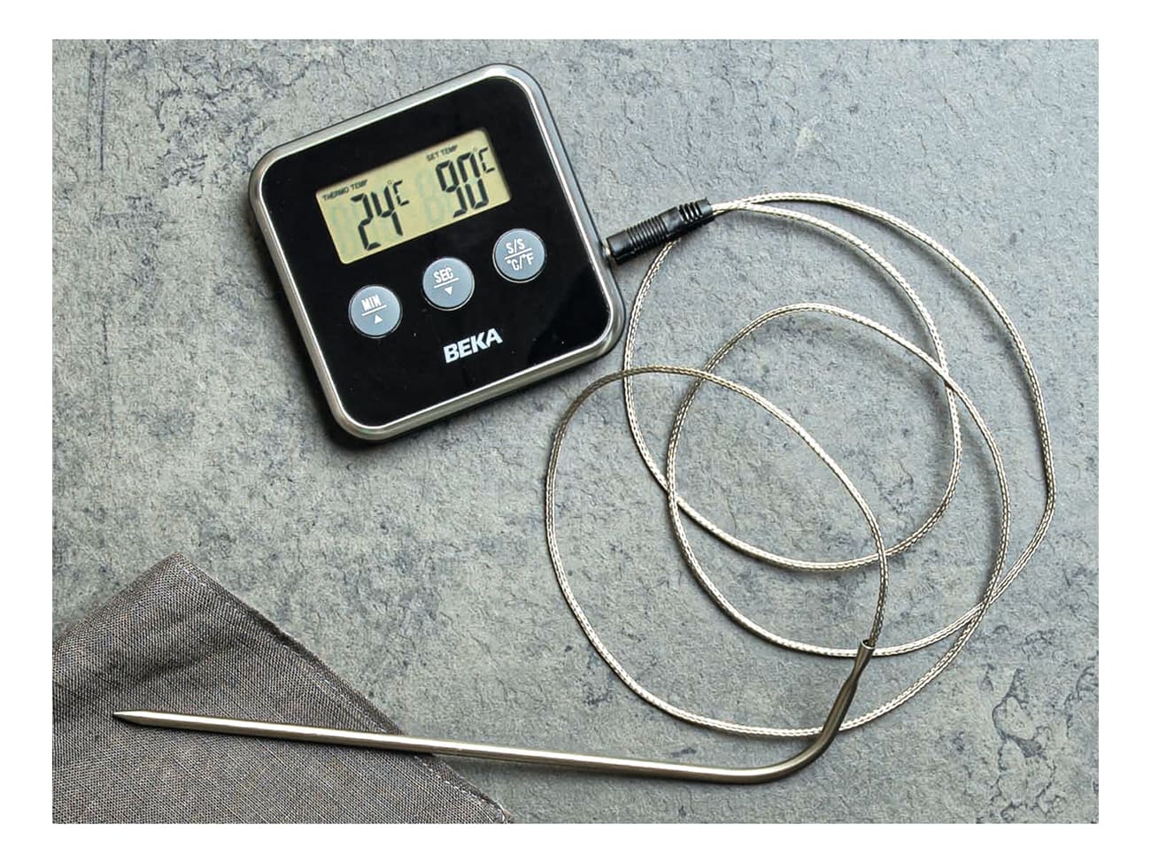 Thermomètre de four à sonde amovible - 0°C à  250°C - Beka