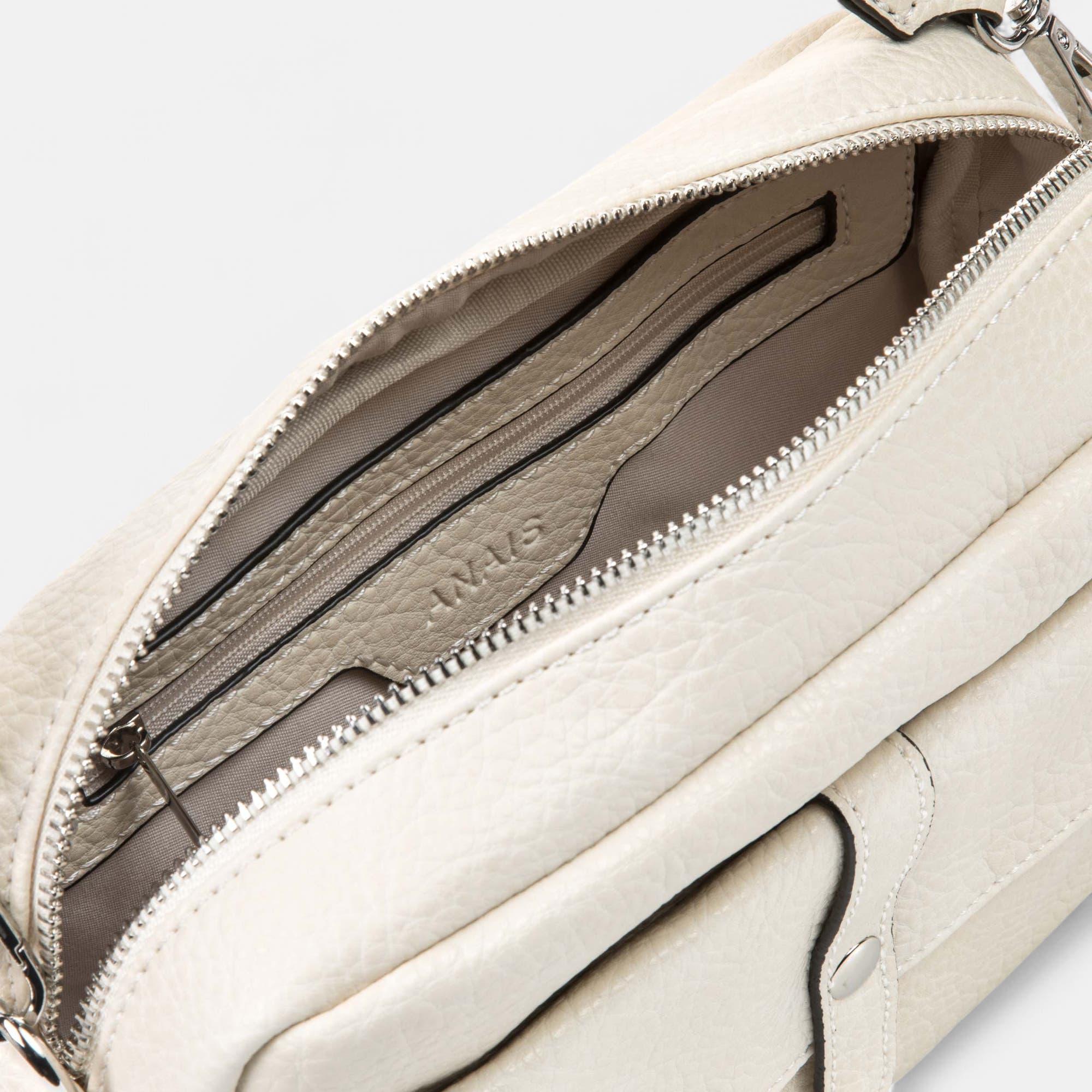 Sac bandoulière beige