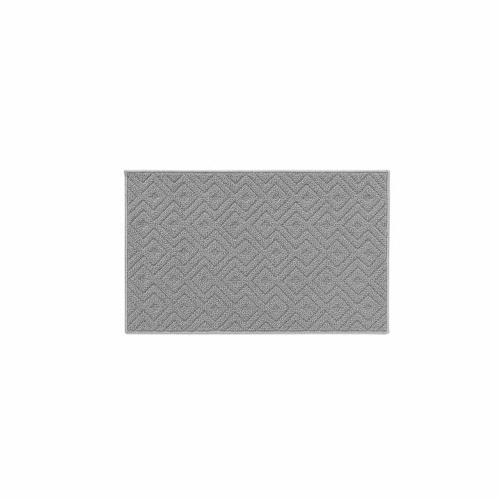 TAPIS RECTANGLE 50X80CM BOUCLETTE LOSI GRIS