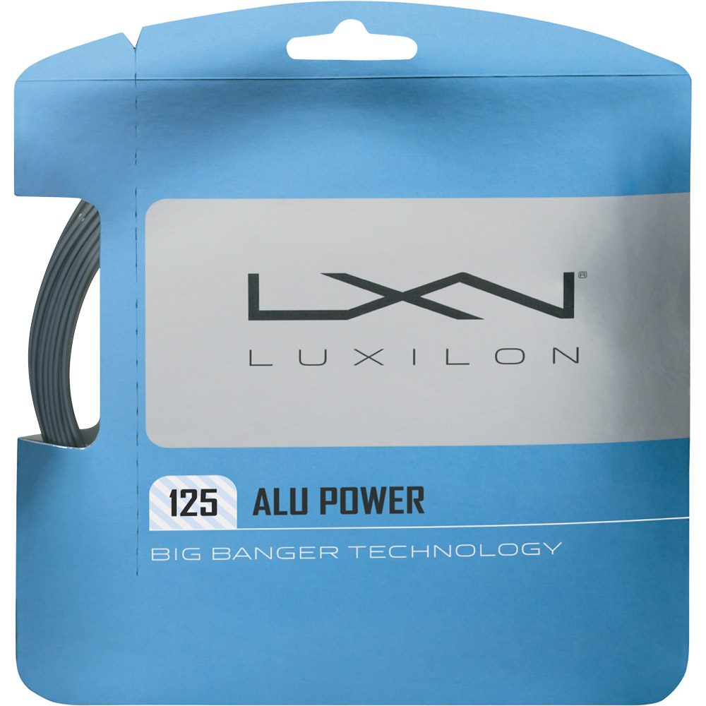 Wilson Luxilon Alu Power 125 Tennissaite silber