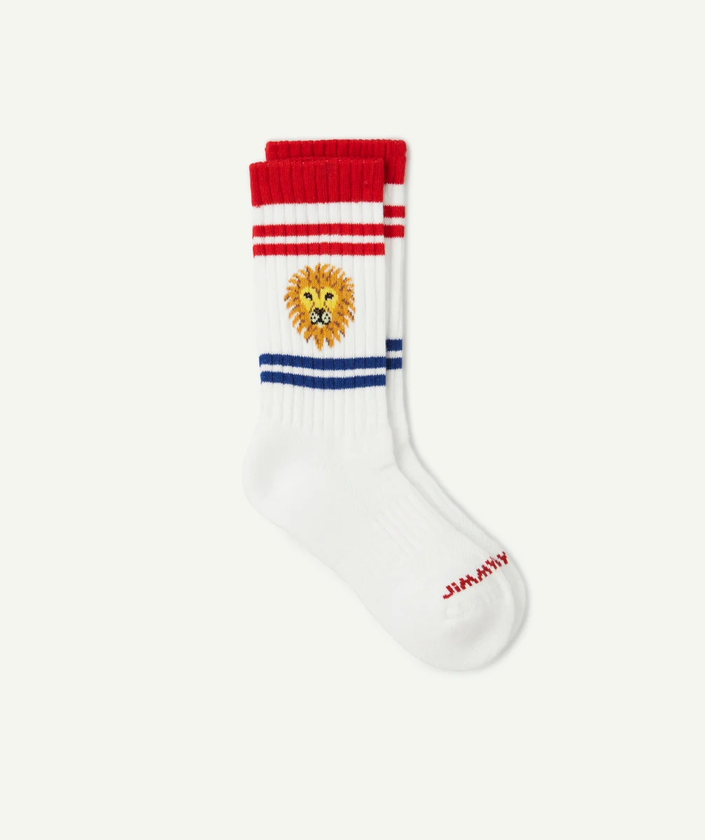 JIMMY LIONPAIRE DE CHAUSSETTES AVEC MOTIF LION