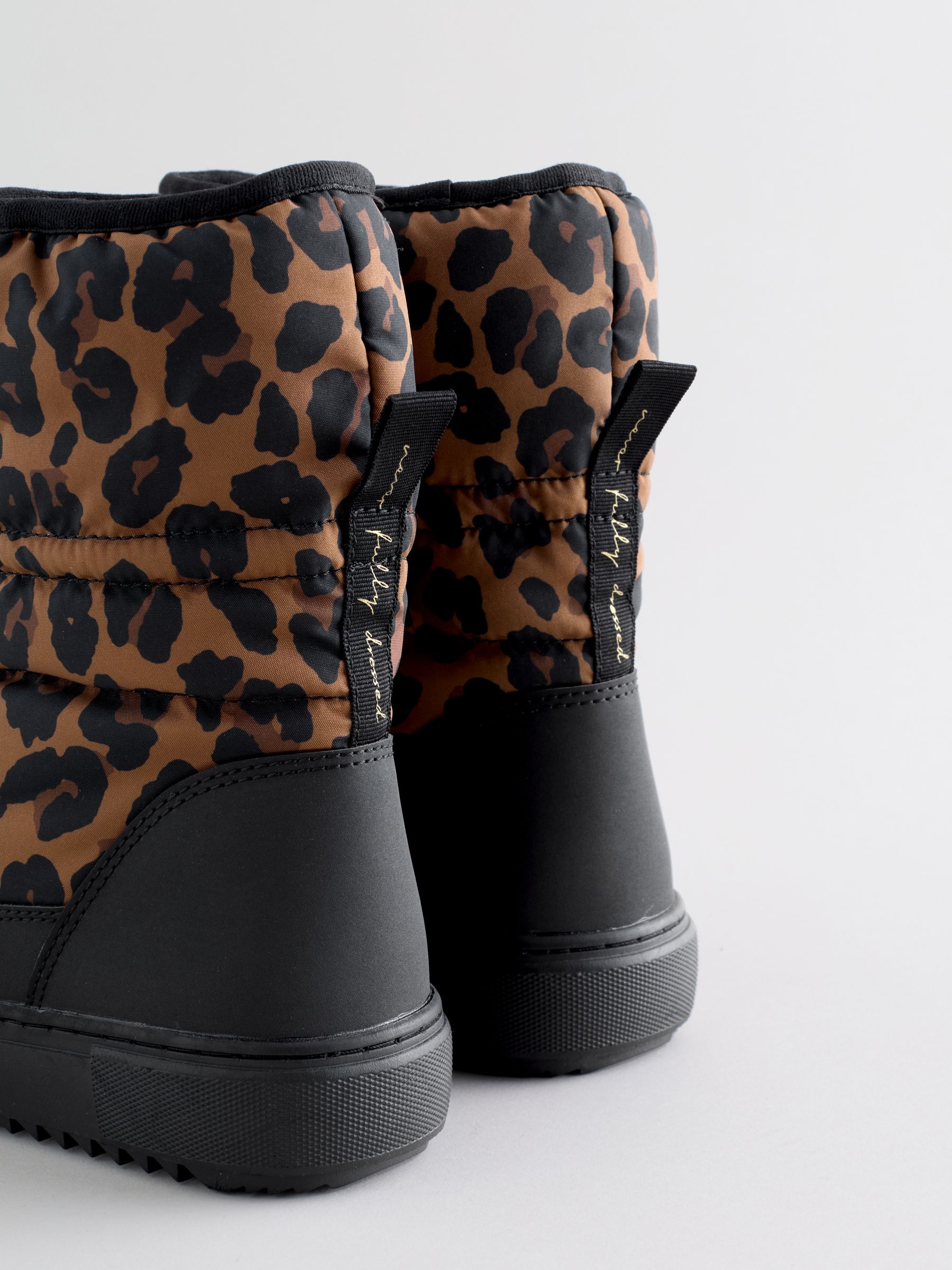 Never Fully Dressed Nylon Padded Boots