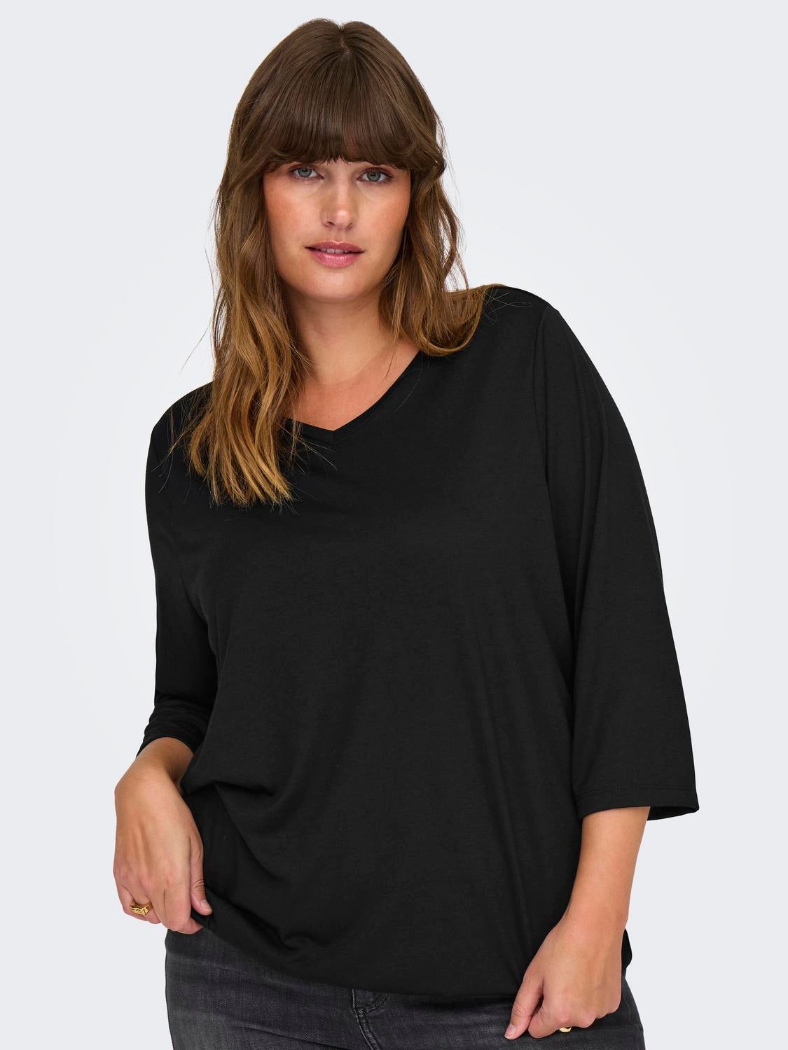 CARCARLINNE Top Black