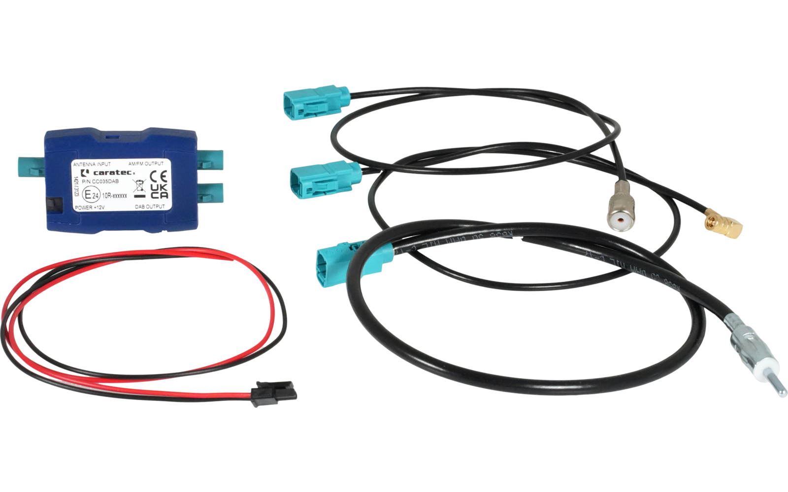 Caratec Connect CC035DAB akt./pass. FM/DAB-Spiltter