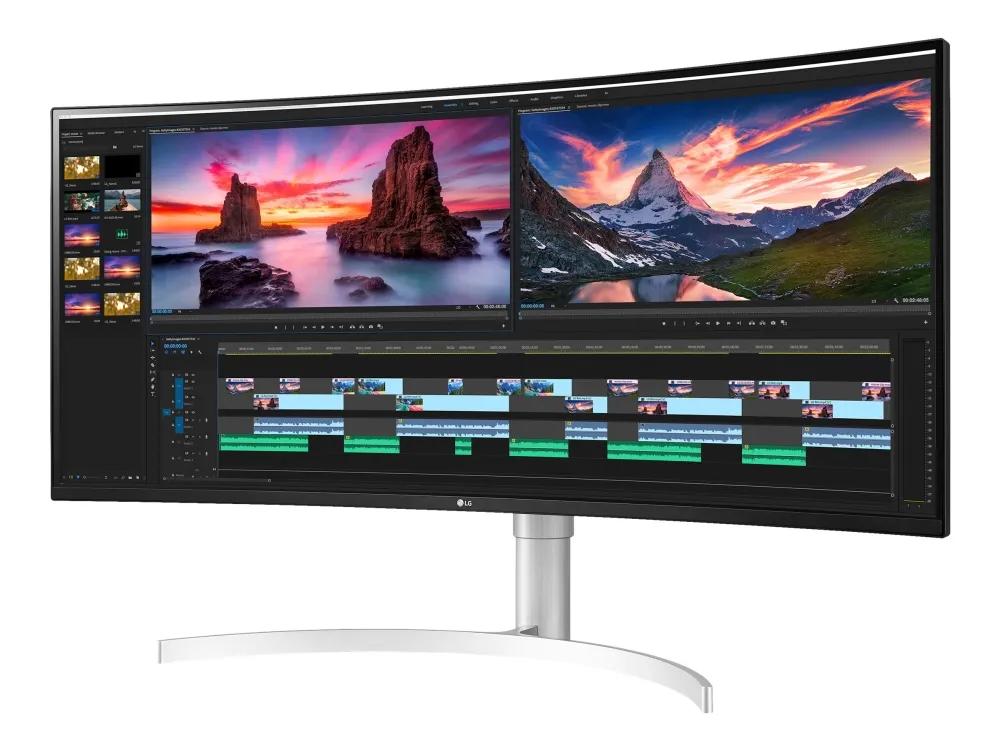 [OUTLET] - LG 38WN95C-W - LED-skærm - kurvet - 38