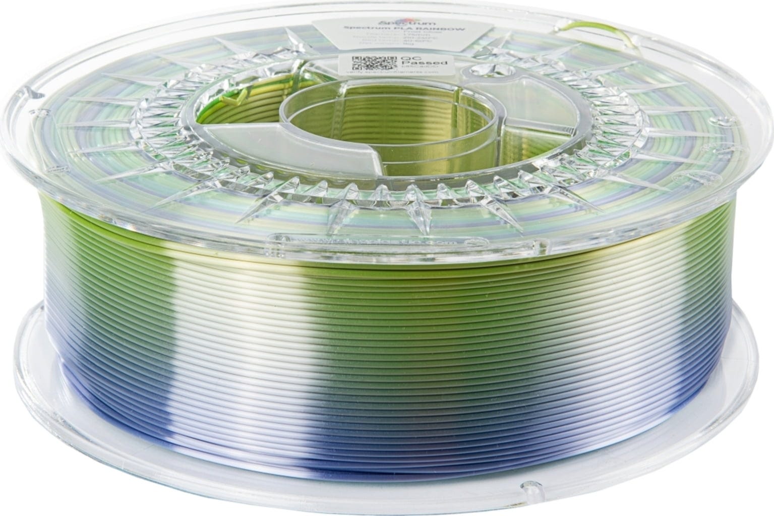 Spectrum  PLA Silk Rainbow Frost Gloss, 1,75 mm / 1000 g    PLA Material mit Farbverläufen & Satineffekt