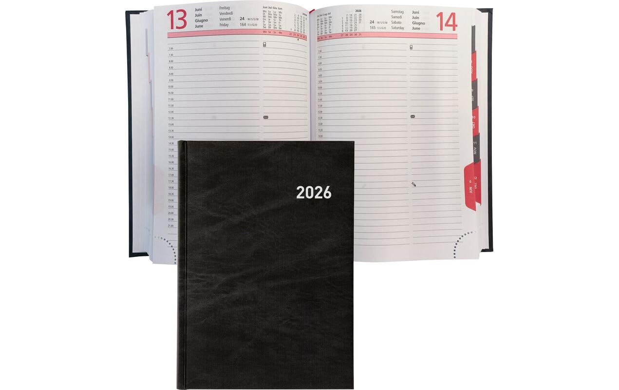 Geschäftsagenda Registra plus 14.5 x 20.5 cmTaschenagenda 2026