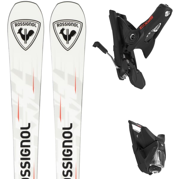 Pack ski ROSSIGNOL HERO MASTER ST R22 + SPX 14 ROCKERACE GW BLACK/WHITE
