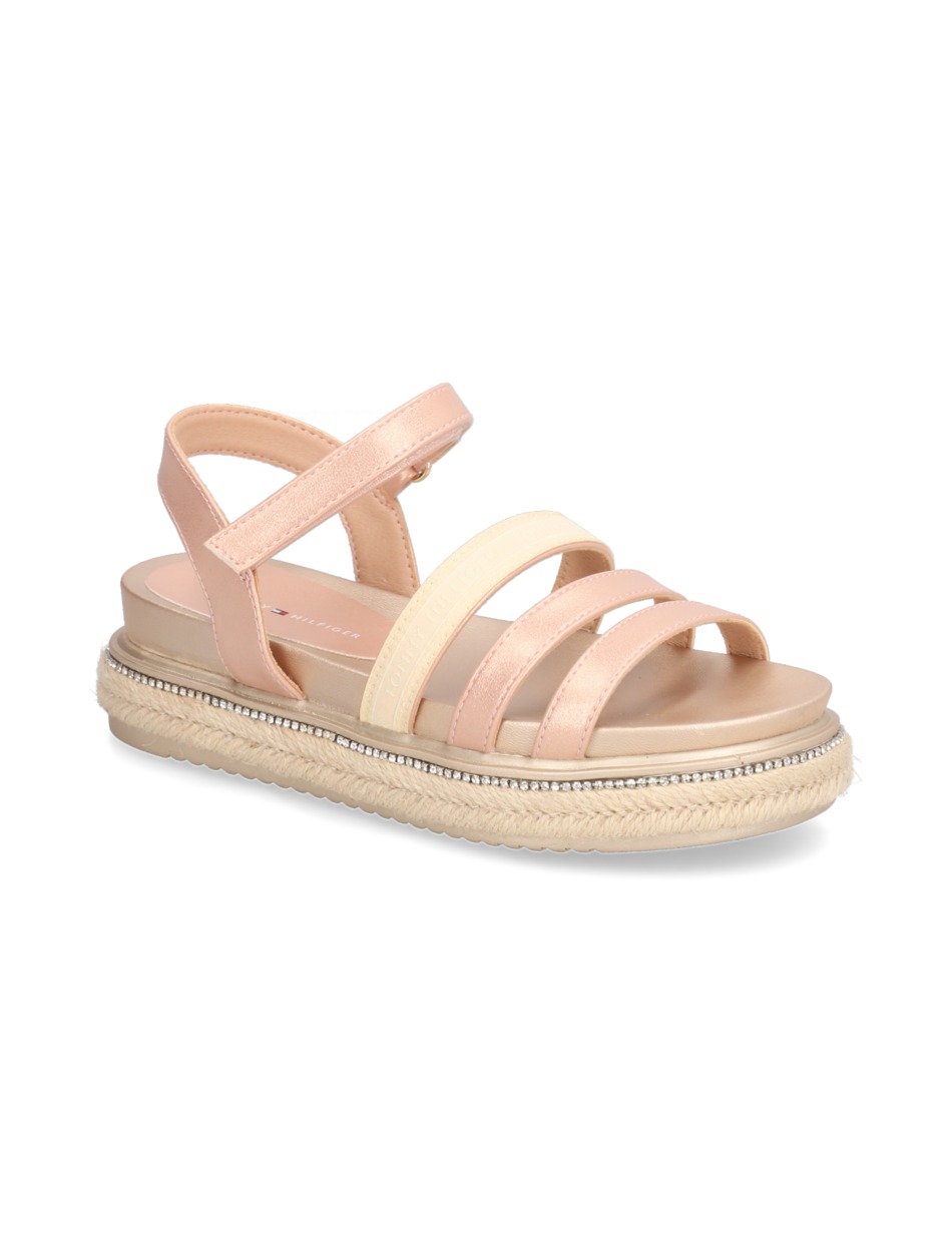 PLATFORM VELCRO SANDAL