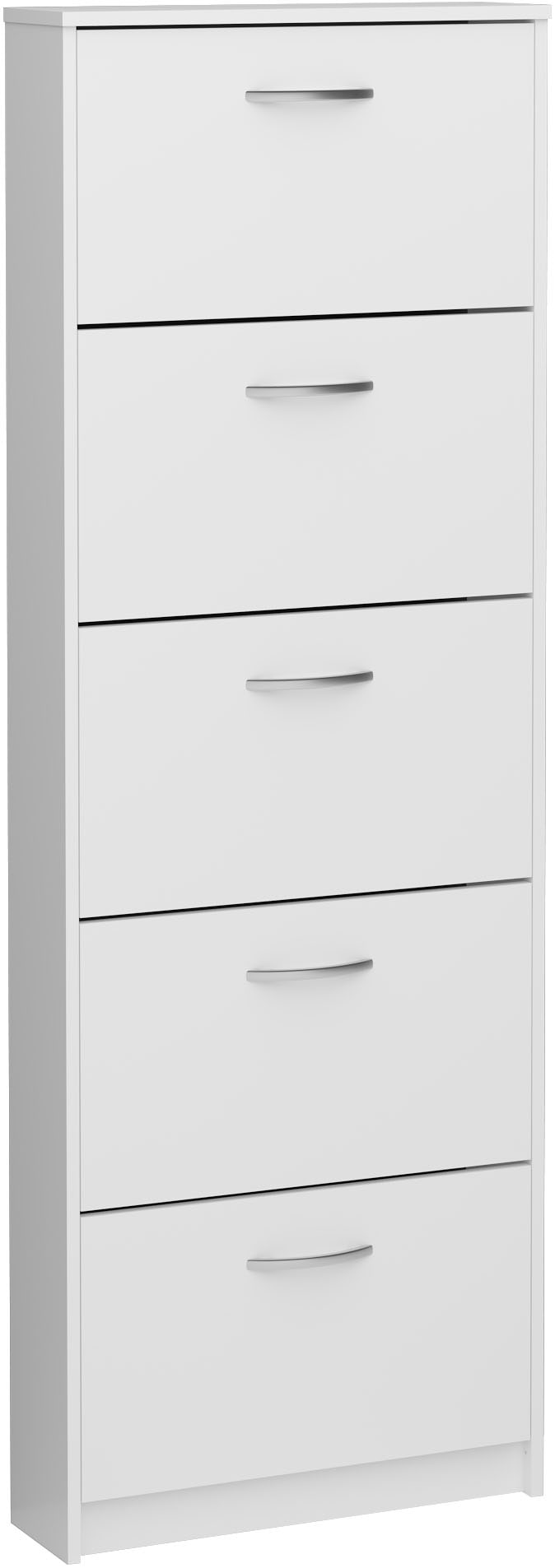 FMD Schuhschrank »Step 5« Schuhkipper mit 5 Schuhklappen, Höhe 168,5 cm, Tiefe 17 cm