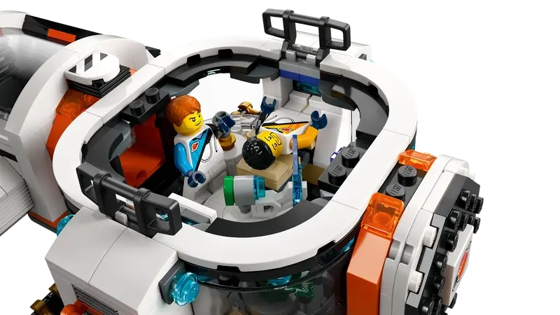 (717-tlg. Set) City Klemmbausteine Spielzeug Modell Bausatz (60446) Lizenziert - Galaxie Raumschiff