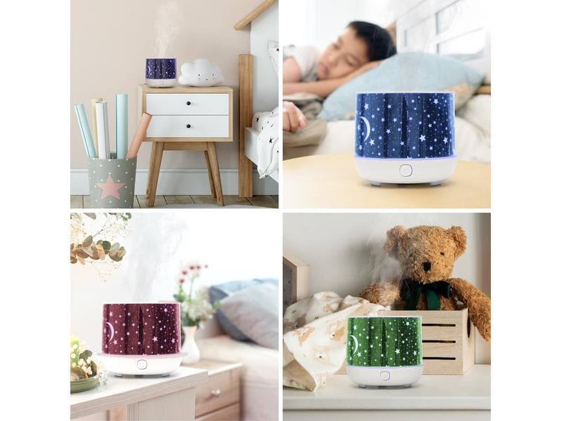Rio Aromavernebler Dream Time 15 m² Aroma Diffuser, Luftbefeuchter und Nachtlicht in einem