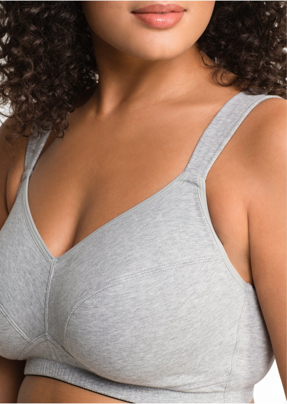 Lot de 2 soutiens-gorge sans armatures avec coton