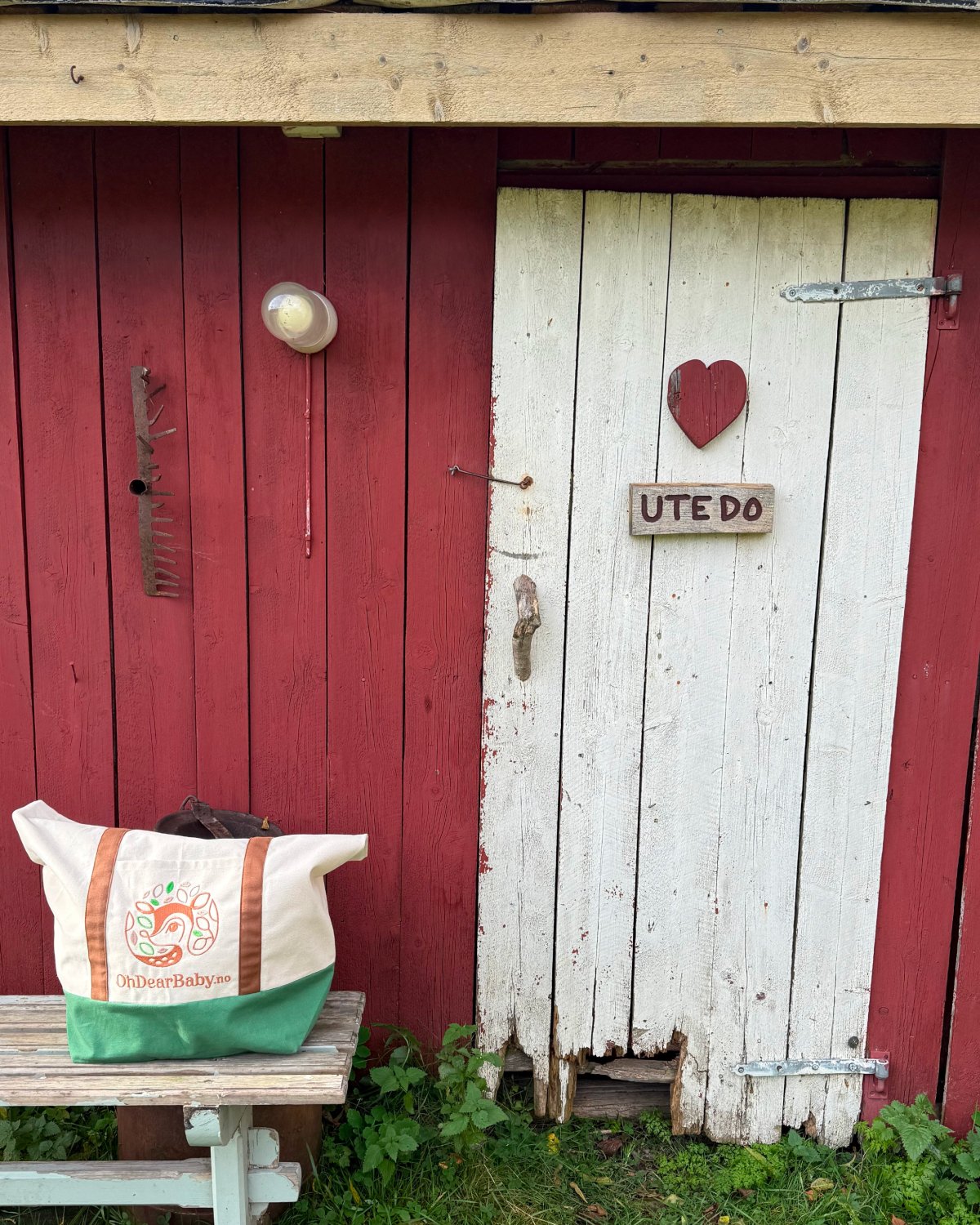Totebag / Barnehagepose – Øko Bomull