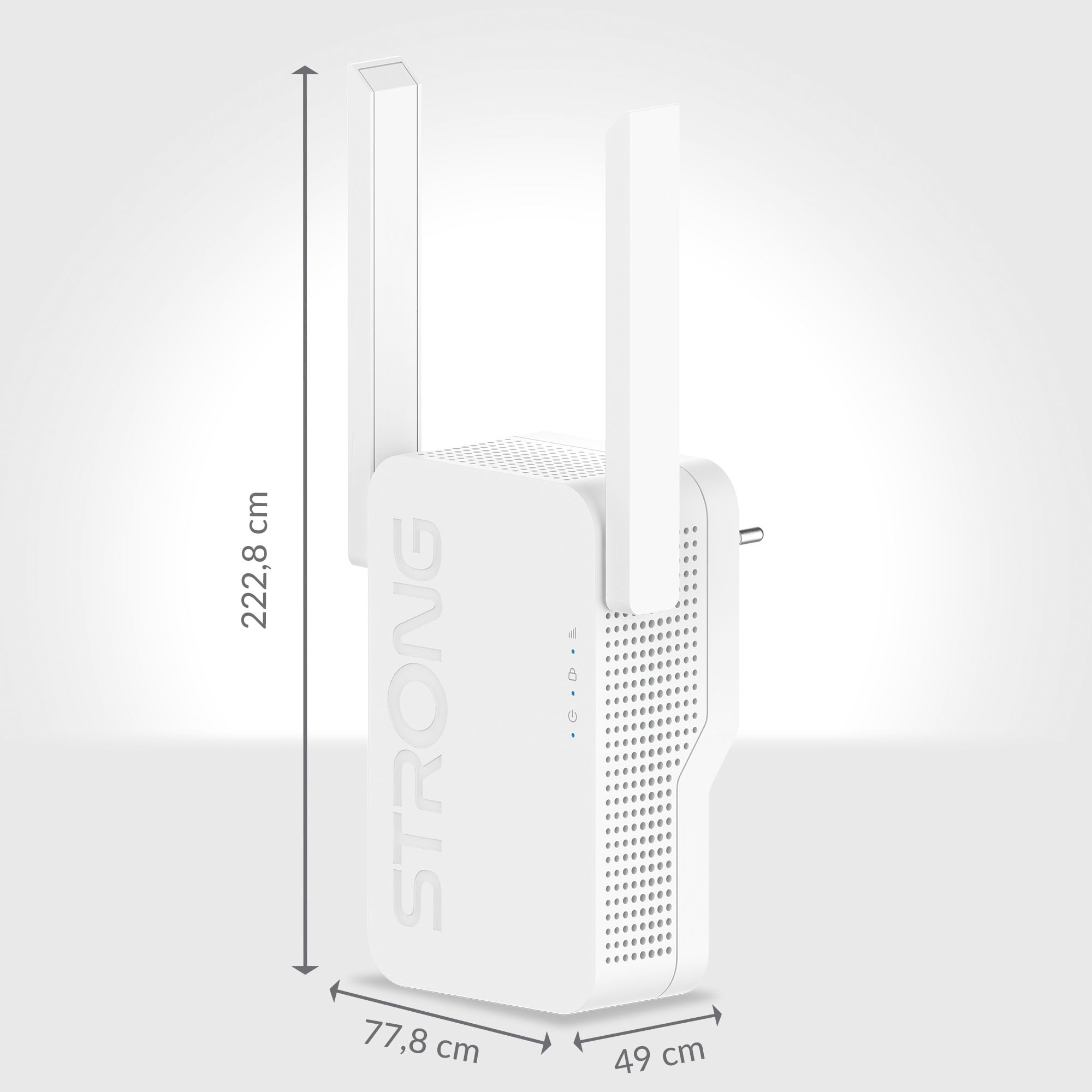 Strong WLAN-Repeater »Dualband WLAN Repeater bis 1800 Mbit/s, WiFi 6, Accesspoint«