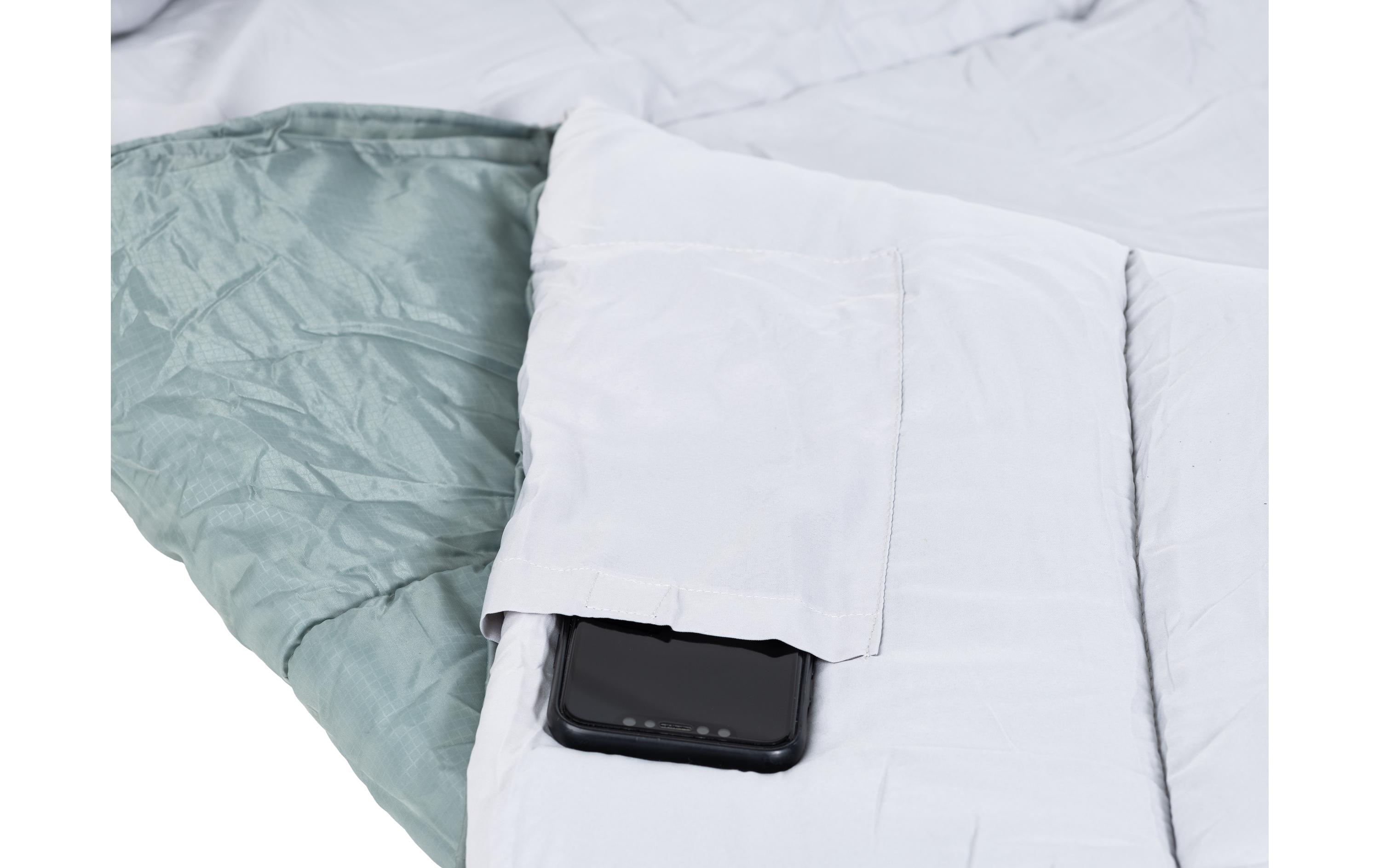 Schlafsack Baaba 950 Grau 80 x 220 cmWarmer und bequemer Mumienschlafsack