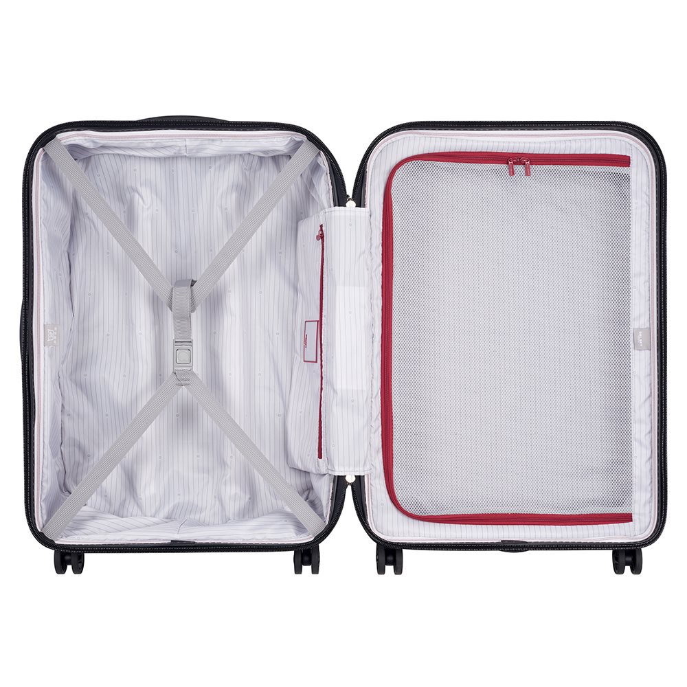 Delsey Segur 2.0 4 Wheel Trolley 70 grey