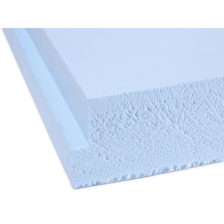 Styrofoam hellblau, unbeschnitten