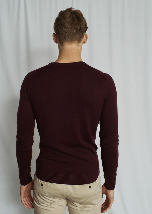 Bruun & Stengade BS Jupiter Regular Fit Knitwear Bordeaux