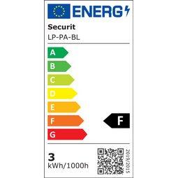 Lampe sur bouteille LED rechargeable PARIS, noir