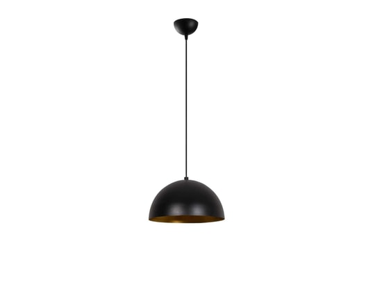 TOILINUX - Lampadaire salon Suspension bursa en métal - noir et or