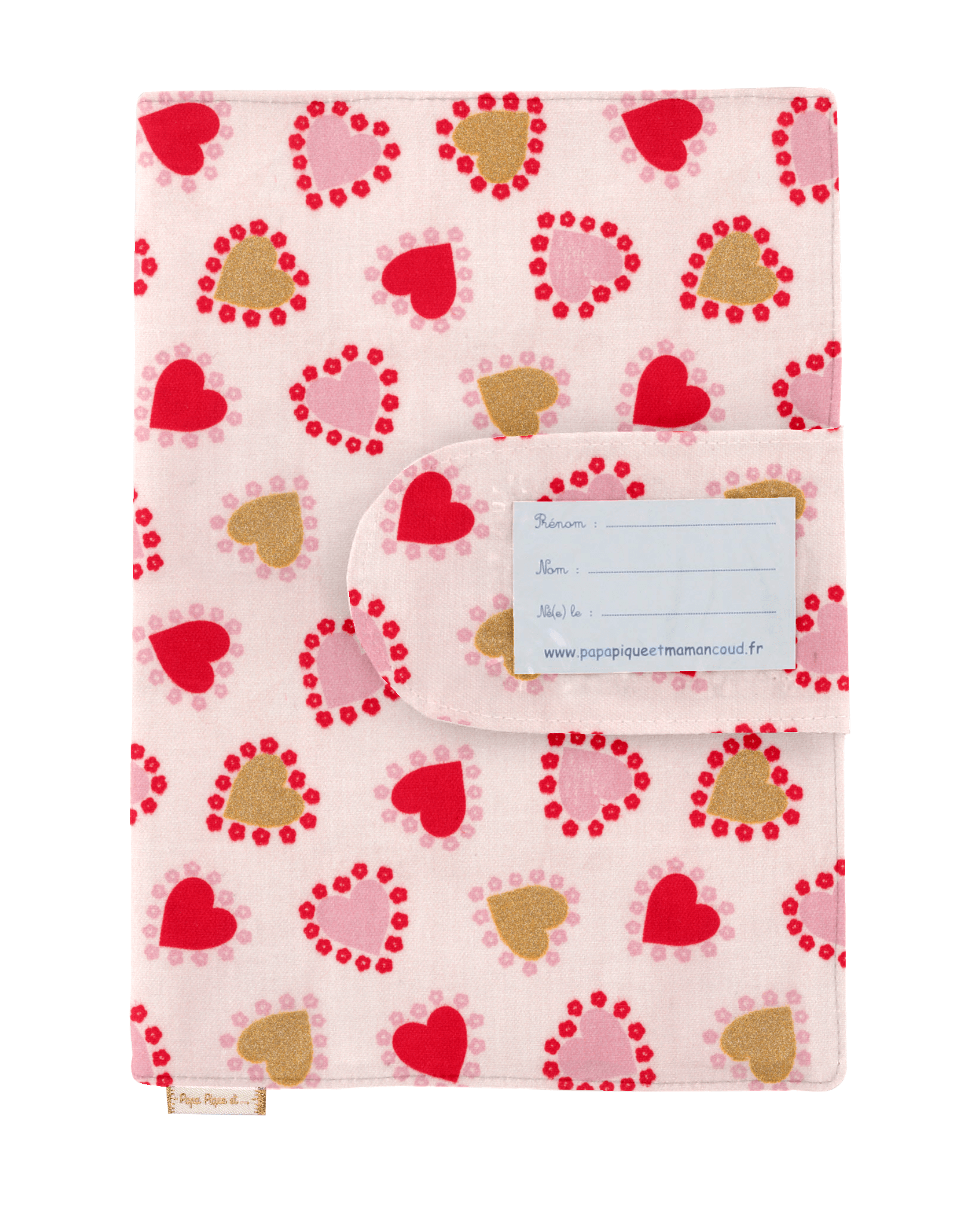 Protège Carnet De Santé Petits Coeurs