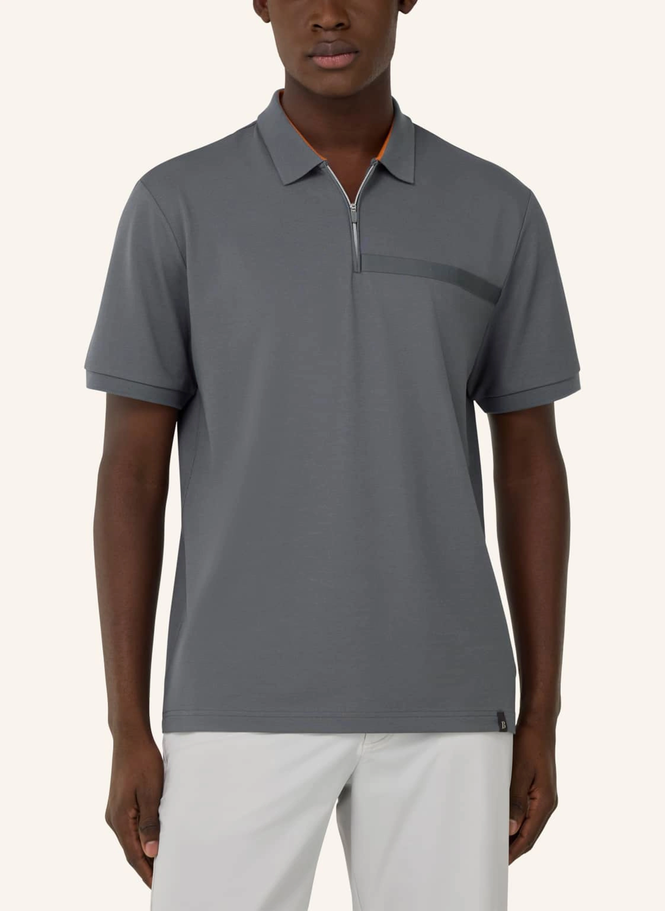 BOGGI MILANO Piqué-Poloshirt