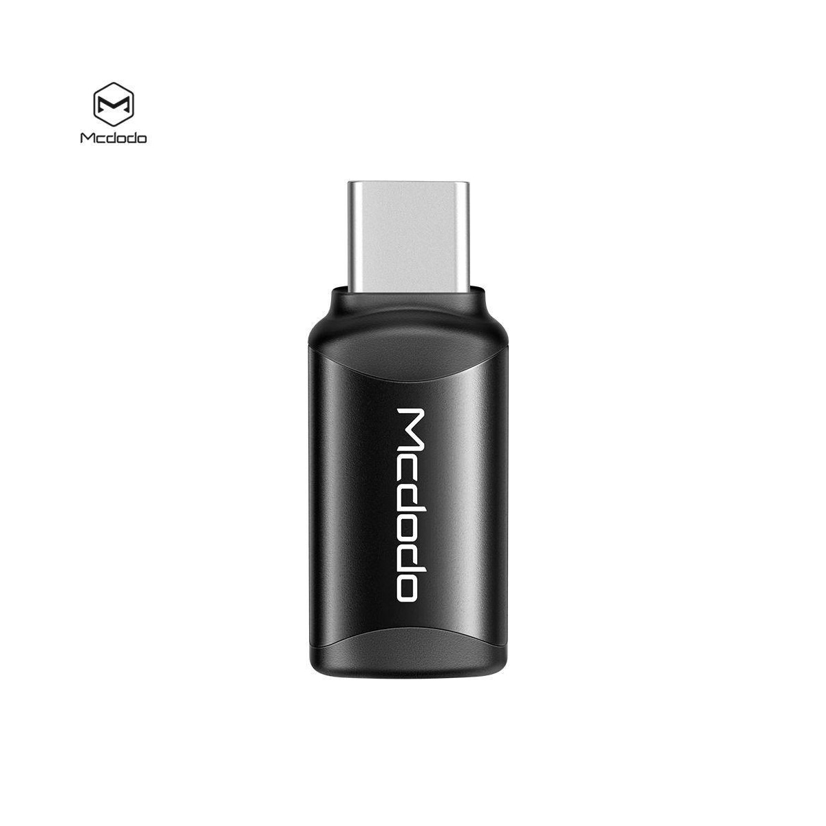 McDodo Adapter OT-7700 Lightning til USB C Svart lading og synkronisering