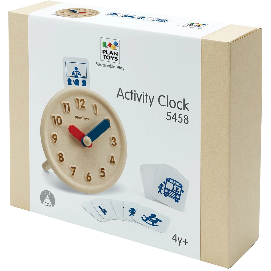PlanToys Aktivitätsuhr