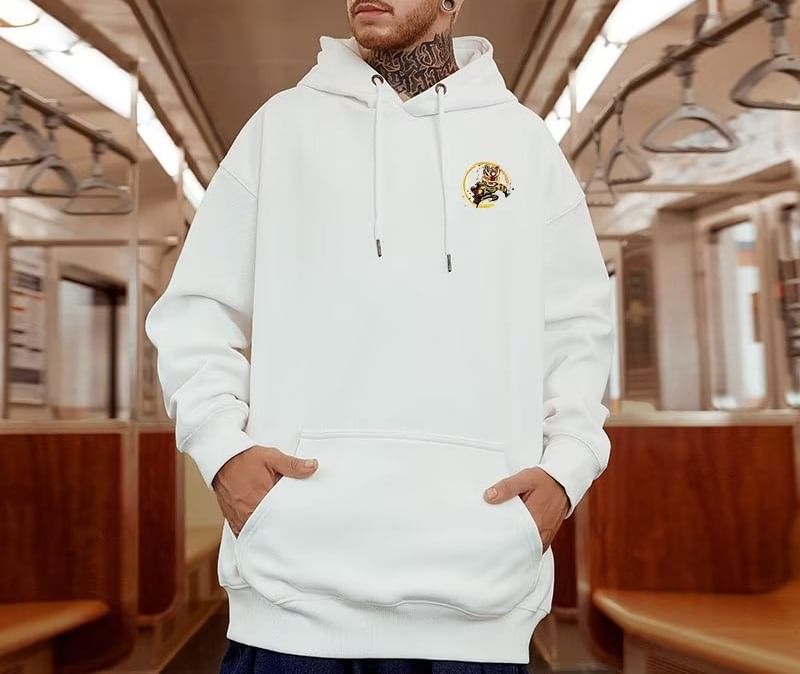 Cowpow - Leeuwendans Print Hoodie