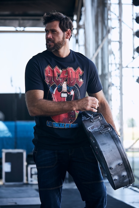 T-Shirt, Bandshirt, AC/DC, Halbarm
