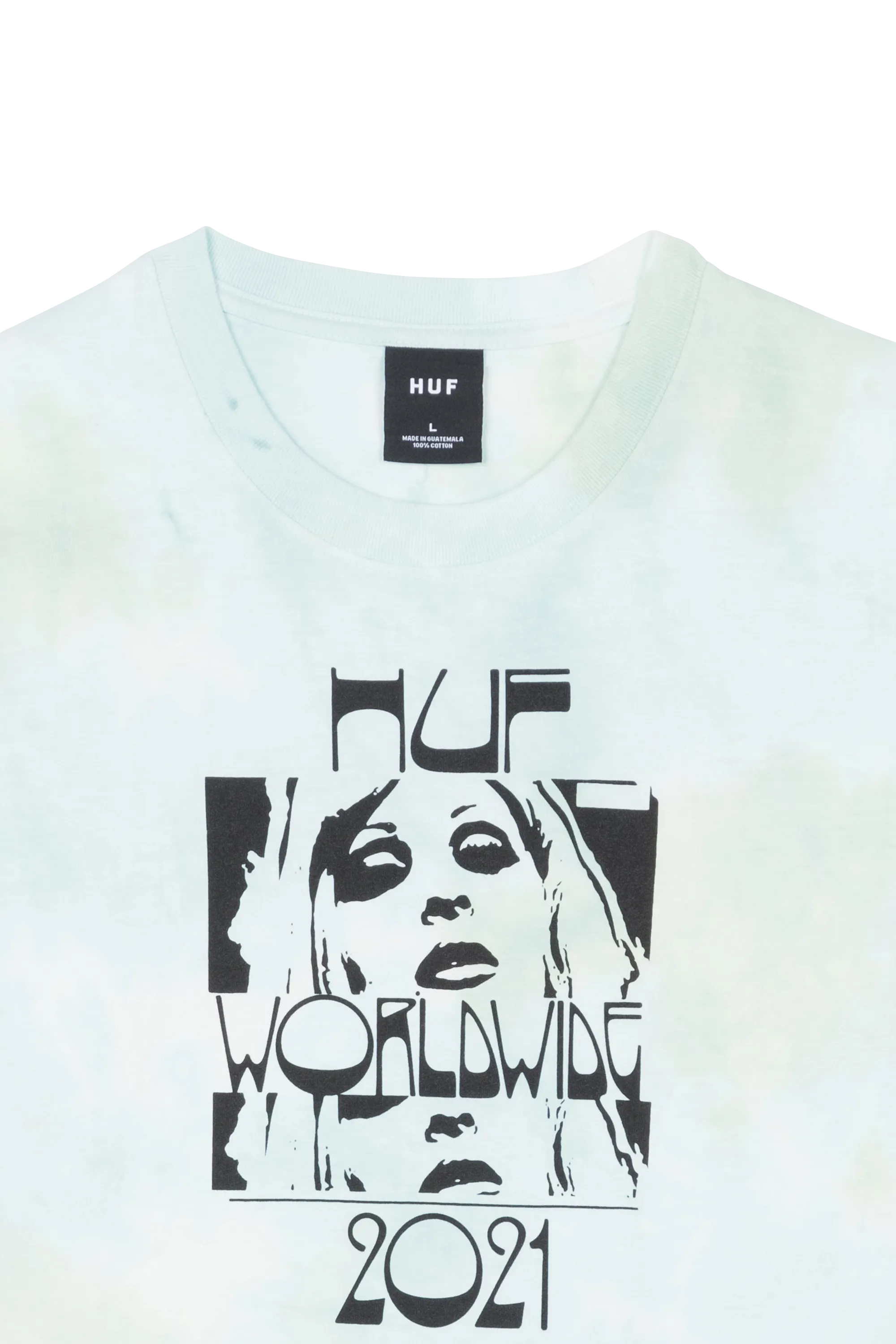 HUF T-shirt WASTED DARLING Bleu