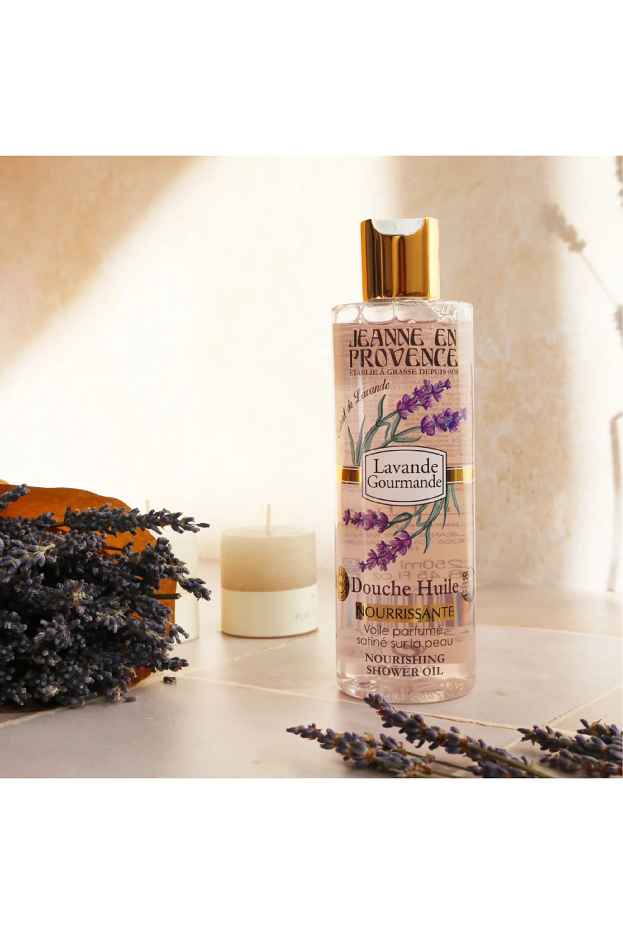 JEANNE EN PROVENCE Huile de douche Lavande-250 ml