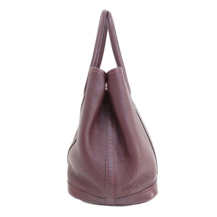 Hermès Vintage Hermès Garden Party Burgundy