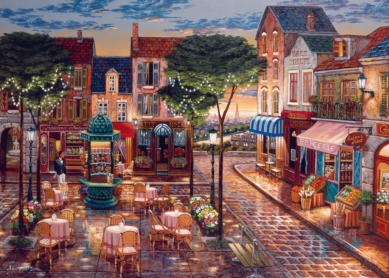 Ravensburger - Puslespil Paris Impressions 1000 brikker