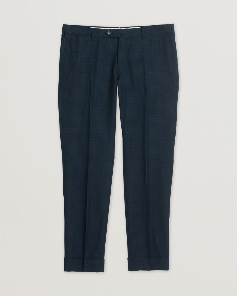 Gaiola Napoli Single Breasted Wool Suit Navy 50