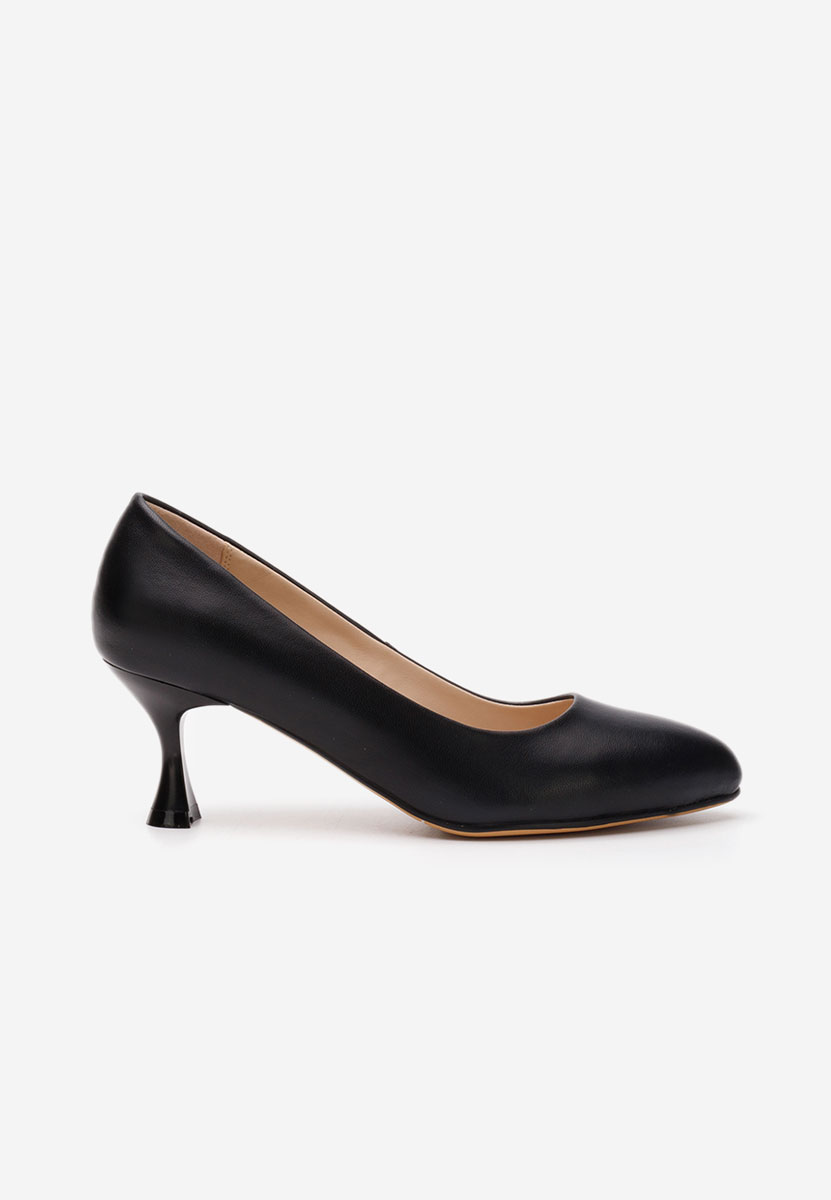Chaussures pour femme en cuir noirs Kyrsten