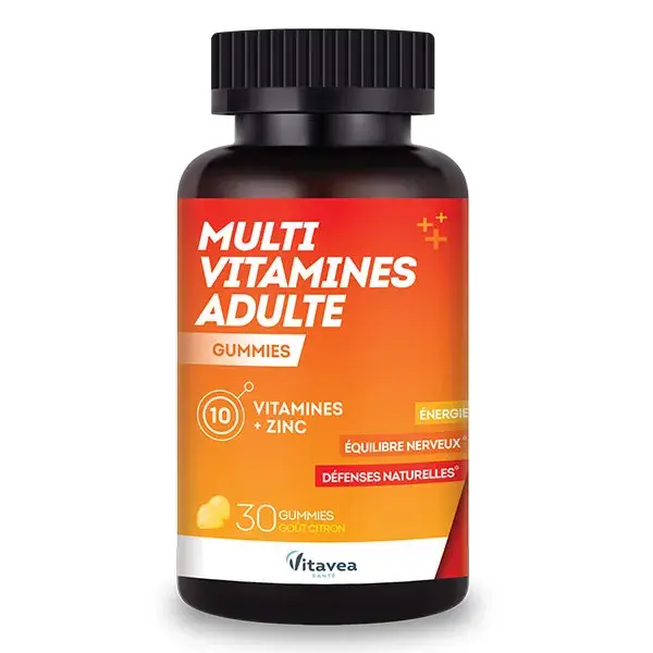 Vitavea Multivitaminas para Adultos - Energia, Equilíbrio do Sistema Nervoso - 30 gomas