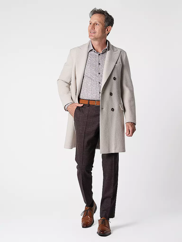 ELEVENTY Wollmantel beige